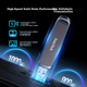Флешка твердотільна SanDisk DDE1 SDDDE1-512G 512 ГБ, USB 3.2 і Type-C, до 1000 МБ/с, металева - зображення 7
