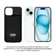 Чехол-аккумулятор XON PowerCase для iPhone 15 5000 mAh Черный (PCBS1115150B 4715) - изображение 3