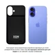 Чехол-аккумулятор XON PowerCase для iPhone 16 Plus 6000 mAh Черный (PCBS1116260B 4685) - изображение 3