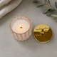 Парфумована соєва свічка Перлина Santal, ноти кардамону, шкіри та амбра, 220 г Гранд Презент NOS1130P - изображение 4