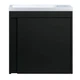 Тумба з раковиною Devit Small 063050B, 50 см, чорний - изображение 9