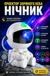 Ночник проектор космонавт Astronaut mini sedentary астронавт с подсветкой звездное небо - изображение 1
