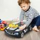 Игровой симулятор вождения Adventure Racing Car Полиция, детский автотренажер со светом, мелодиями, сиреной, присосками - изображение 7