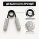 Эспандер кистевой IVN металлический, компактный, металл, 10 см серый IV-0704GR - изображение 2