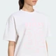 Женская футболка PrimeLift Essentials Workout Oversized Graphics adidas KV1549 (XS) белый (4069995617262) - изображение 5
