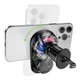 Автотримач Hoco HW36 Electric Rotating 4.5-7.0 inch Magnetic Ring Wireless 15W - зображення 4