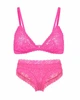 Комплект белья Victoria's Secret бралетт триангл и трусики чики 1160984032 (Розовый M) - изображение 1