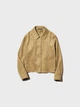 Укороченная куртка-рубашка Uniqlo из экозамши 1160605143 (Бежевый XL) - изображение 4