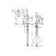 Hansgrohe Talis M54 270 Смеситель для кухни, черный матовый (72845670) - изображение 2