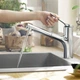 Hansgrohe Zesis M33 Смеситель для кухни, хром (74810000) - изображение 2