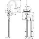 Hansgrohe Aquno Select 170 3jet Кухонный смеситель, хром (73831000) - изображение 11