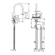 Hansgrohe Aquno Select 170 3jet Смеситель кухонный, хром (73837000) - изображение 8