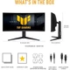 Монітор Asus 34" TUF Gaming VG34WQL5A - зображення 4