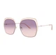 Солнцезащитные брендовые очки Butterfly Guess 1159842863 (Коричневый One size) - изображение 3