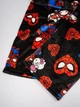 Штани піжамні плюшеві теплі чорного кольору Spiderman x Hello Kitty домашні штани Спайдермен Людина Павук Хеллоу Кітті, M-L - зображення 6