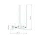 Роутер Keenetic Hopper KN-1912 AC1200 Mesh Wi-Fi гигабитный Белый - изображение 5