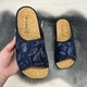 Тапочки жіночі Inblu сині на липучці з корковою устілкою 36р (23,5 см) 4927 - зображення 5