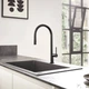 Змішувач для кухні Hansgrohe Talis M54 210 2jet з витяжним виливом, нержавіюча сталь (72800800) - изображение 2