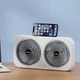 Настольный вентилятор F105 Dual-Fan Design 1800mAh Black Epik (teh0029505) - изображение 2