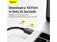 Кабель Baseus Superior Series Fast Charging Type-C to Lightning 20W 2m Black (CATLYS-C01) [75257] - зображення 9