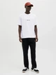 Футболка из хлопка оверсайз Jack & Jones 12282892c69 M белая (100014987) - изображение 4