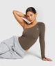 Спортивне боді Gymshark b8a5ec68 M коричневе (100014244) - зображення 6