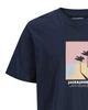 Футболка из хлопка Jack & Jones 12286108c69 XXL темно-синяя (100015047) - изображение 2