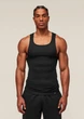 Спортивная майка из хлопка Gymshark a5a2e1c58 XL черная (100014219) - изображение 1
