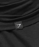 Спортивная майка из хлопка Gymshark a5a2e1c58 XL черная (100014219) - изображение 6