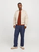 Футболка из хлопка оверсайз Jack & Jones 12254412c69 L коричневая (100015035) - изображение 4