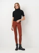 Легінси Stradivarius 4647647441 S коричневі (100013221) - зображення 1