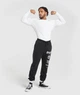 Спортивний лонгслів Gymshark a1a1pc68 L білий (100014329) - зображення 3