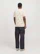 Футболка з бавовни оверсайз Jack & Jones 12272984c69 XL бежева (100015015) - зображення 2