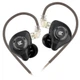 KZ EDX PRO X (Black, No Micro) – Динамічні Hi-Fi Навушники для Кришталевого Звуку - изображение 1