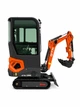 Миниэкскаватор дизельный GTM G-Tex 1200C (7.5 кВт, 10.2 л.с., до 1.76 м, 1200 кг) - изображение 5