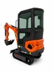 Миниэкскаватор дизельный GTM G-Tex 1200C (7.5 кВт, 10.2 л.с., до 1.76 м, 1200 кг) - изображение 8
