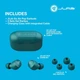 Słuchawki JLAB Go Air Pop TWS Teal (IEUEBGAIRPOPRTEL124) - obraz 7