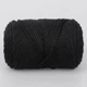 YarnArt Cotton Fair 4/4, Черный №5594- хлопковая пряжа для вязания спицами и крючком, 50 г/80 м, 100% хлопок - изображение 2