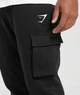 Спортивные брюки карго Gymshark a5a8yc68 XXXL черные (100014304) - изображение 5
