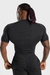 Спортивная футболка Gymshark a1a3gc54 XS черная (100014212) - изображение 2