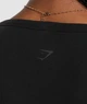 Спортивний кардиган з бавовни Gymshark b8a6vc68 L чорний (100014283) - зображення 6