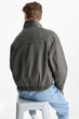 Куртка из эко кожи C&A 2229531c67 XL серая (100013424) - изображение 2