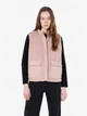 Теплый жилет двусторонний женский Colin's CL1072614PPO XS Powder Pink (8684112489582) - изображение 1