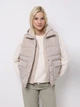 Теплый жилет короткий женский Colin's CL1075669ECR L Ecru (8684112818351) - изображение 1