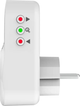 Реле напряжения ColorWay (16A/3680W) 150V-210V/230V-280V DS1 white (CW-VR16-01D) - изображение 3