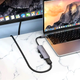 USB-хаб Hoco HB28 Type-C конвертер с HDMI USB3.0 USB2.0 SD TF PD для ноутбуков планшетов и смартфонов - изображение 3