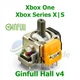 Стик джойстик Холла Xbox Series X/S One Hall Ginfull v4 (3D механизм аналога геймпада контроллера эффект Холла) - изображение 1