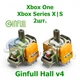 Стик джойстик Холла Xbox Series X/S One Hall Ginfull v4 2шт. (3D механизм аналога геймпада контроллера эффект Холла) - изображение 1