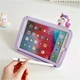 Чохол дитячий Silikon Power з підставкою та ремінцем Apple iPad Pro 9.7" (2016) Єдиноріг purple - зображення 2