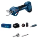 Аккумуляторный секатор Bosch Pro Pruner (2х12 В, 3 Ач, 25 мм) + 2 АКБ GBA 12V 3.0Ah отвертка с битами и ЗУ (26645) - изображение 1
